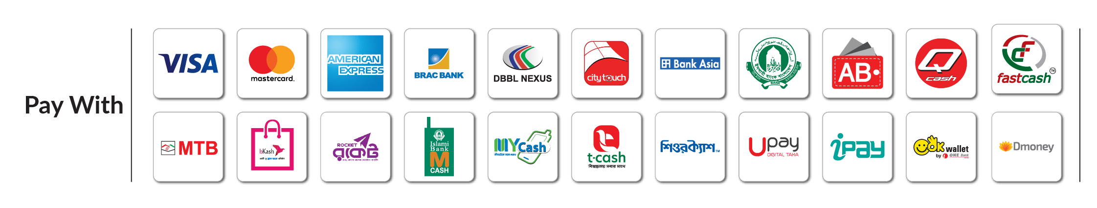 Accepted Payment Methods